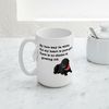 CafePress Old Black Lab Large Mug 15 oz (444 ml) Ceramic Coffee Mug