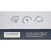 Serenity by Tempur-Pedic Cooling Memory Foam Pillow - Standard - Open Box