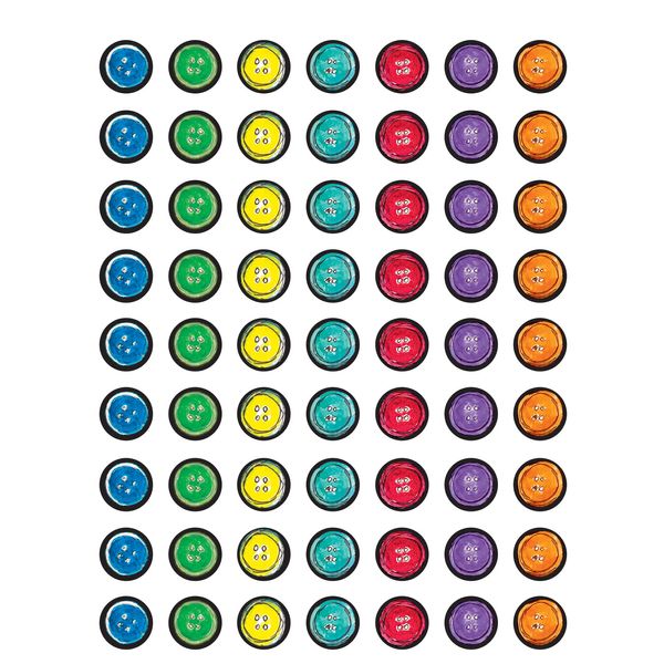 Pete The Cat Groovy Buttons Mini Stickers (EP63937)