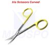 Iris Scissors TC Dissecting Tissue Trimming Suture Removal Operating Shears CE