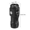 3Pcs Tactical Flashlight Mini USB Rechargeable Super Bright Lamp 5 Modes Light