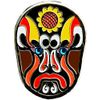 Chinese Opera Golf Ball Marker and Matching Phoenix Hat Clip