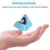 FASTSNAIL Charger Dock for Nintendo Switch/Switch OLED/Switch Lite, Portable Mini Charging Stand Charge Docking Station Replacement for Switch/Switch OLED/Switch Lite Triangle Holder (Light Blue)