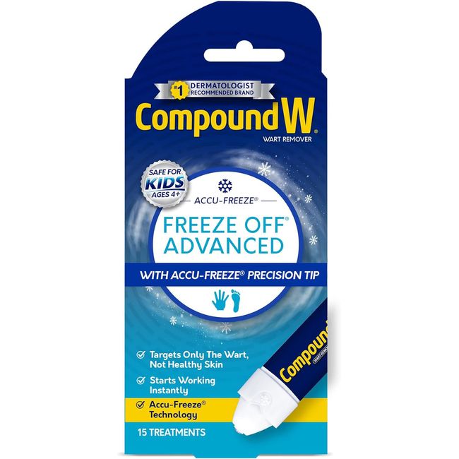 Compound W Freeze Off Advanced Wart Remover with Accu-Freeze, Multicolor, 1