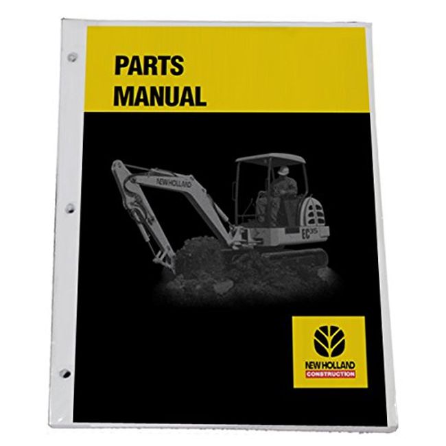 New Holland EC270 Excavator Parts Catalog Manual - Part Number # 73179389