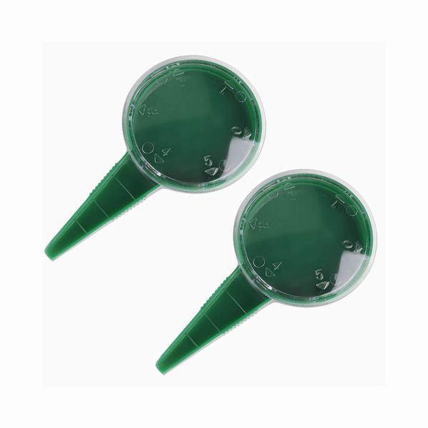 Seed Dispenser Seed Sower, 2Pcs Handheld Seed Spreader Adjustable Planter Seeder, Garden Sowing Tool