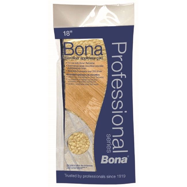 Bona Pro Series AX0003445 18-Inch Microfiber Applicator Pad