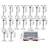 Forstner Bit Set 16 Pcs Forstner Drill Bits Set for Wood 1/4" to 1-5/8"