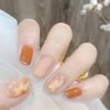 Domiya Nail Tips, 3D Nails, Berry Short, Popular, Nail Stickers, False Nails, Cute, Round Tip, Fashion Nail (T009)
