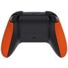 eXtremeRate Controller Grip for Xbox Series X & S, Orange Soft Touch Comfortable Left Right Side Rails, Replacement Parts Rear Shell for Xbox Core Wireless Controller [Controller Excluded]