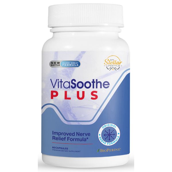 Vita Soothe Plus, improves nerve relief-60 Capsules