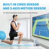2 Sets Remote Controller for Wii, TechKen Replacement Remote Built-in Motion Plus Controller and Nunchuck (2 White)