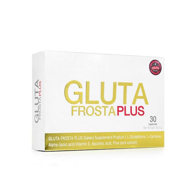 30 Caps Gluta Frosta Plus anti-aging reduce freckles dark spots Whitening Skin