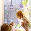 Stickerscape Easter Window Stickers (Colour in) | Easter Window Decal, Spring Window Decor, Spring Window Stickers | Easy to Apply, Cleanly Removable and Repositionable