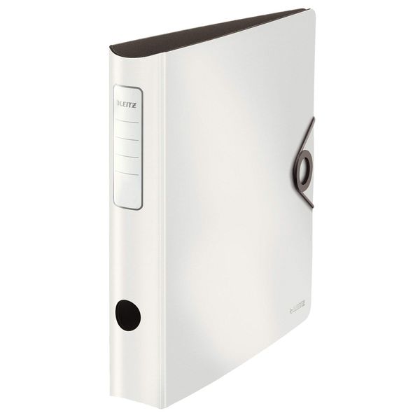 Leitz Quality Folder, 180° Active Solid Slim White