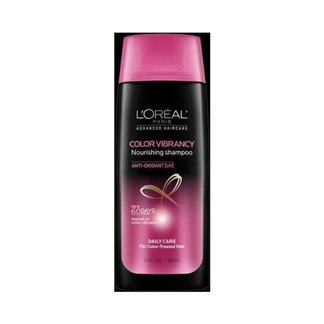 4 Pack L'OREAL Color Vibrancy Nourishing Daily Care Shampoo 3oz