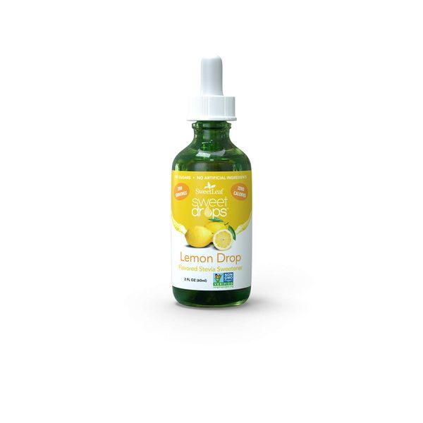 SweetLeaf Liquid Stevia, Lemon Drop 2 fl oz (60 ml)