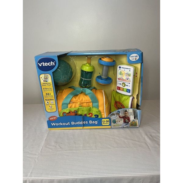 VTech® Workout Buddies Bag™ Pretend Exercise Equipment New In Box Christmas Gift