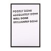 Congratulations (Well Done) Card from Hallmark - Contemporary Humour Design