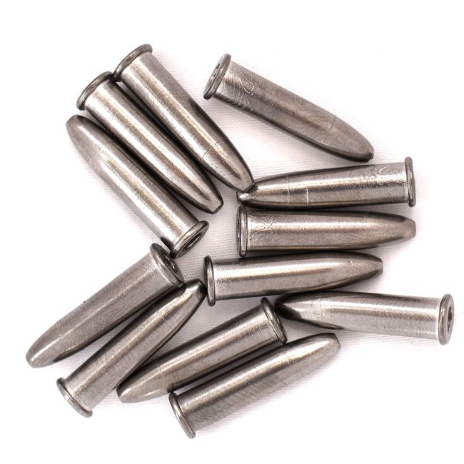 Steelworx 22 LR Steel Snap Caps Dummy Rounds (12 Pack)