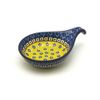 Polish Pottery Spoon/Ladle Rest - Sunburst