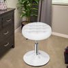 Round Vanity Stool Chair Adjustable 360°Swivel Makeup Ottoman Stool for Bedroom