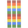 Personal Blank index white with multi-coloured labels 6 tabs