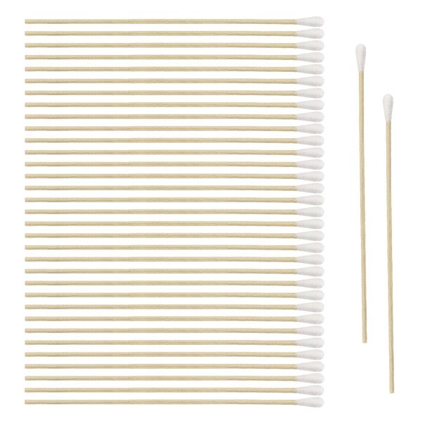 6 Inch Long Cotton Buds, 400pcs Extra Long Handle Ear Buds Cotton Swabs Earbuds for Cleaning, Makeup, Polishing Jewelry, Arts and Crafts (15cm)