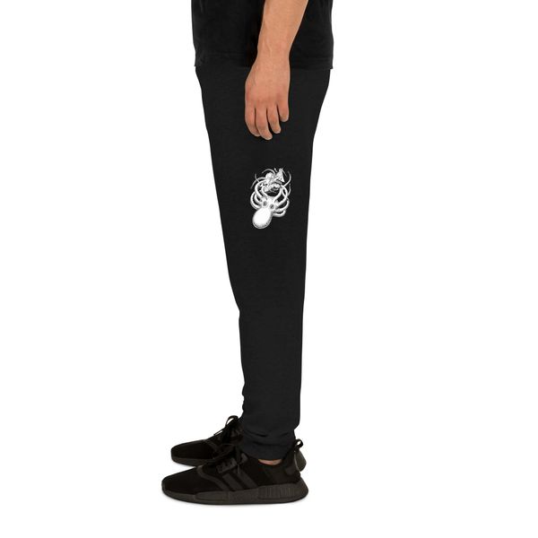 Olde Soul What's Kraken Unisex Joggers - Black / M