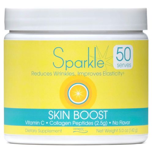 Sparkle Skin Boost (No Flavor) [50-Serves] Verisol Collagen Peptides Protein Powder Vitamin C Supplement Drink