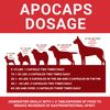 Apocaps CX Apoptogen Formula for Dogs, 90 Count (Pack of 1)