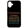 First Aid Instructor Case for iPhone 16 Plus