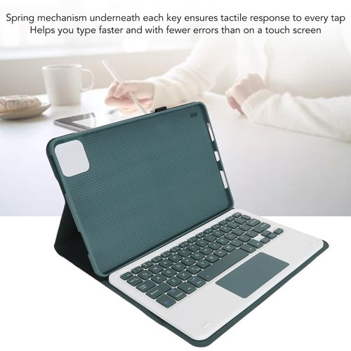 GOWENIC Keyboard Protective Cover Case for Xiaomi for Mi Pad 6, 6 Pro, Magnetic Detachable Keyboard Case with 10m Operating Distance, Anti Scratch Auto Sleep Cordless BT Tablet Case