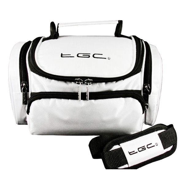 TGC ® Large Camera Case for Olympus PEN E-PL7 Plus Accessories (Cool White)