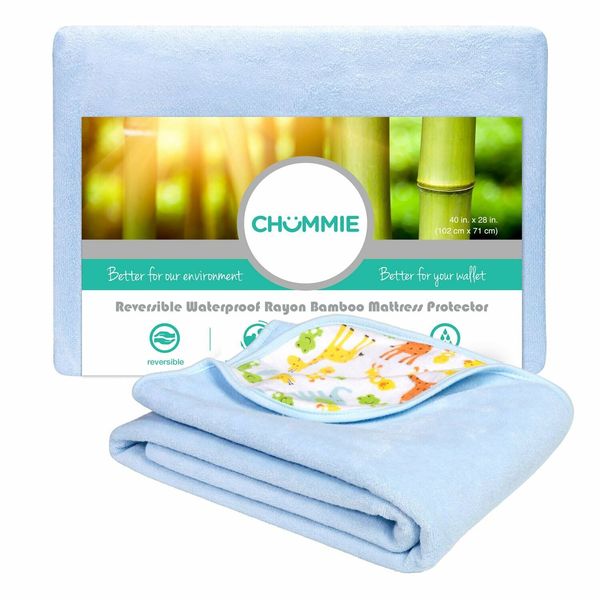 Chummie Luxury Reversible Bamboo Waterproof Overlay Bedding Protector