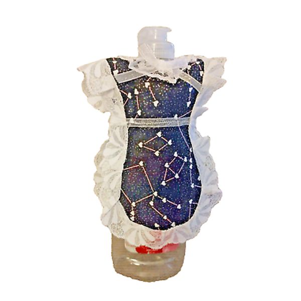 Heart Constellations Apron Cover-up Pancake Syrup Catsup Dish Soap Bottle Gift