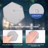 T-SUN 8Pcs Blue Solar Deck Lights Driveway Dock Garden LED Light Step Lights