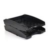 Mintra Office Plastic 2pk Letter Tray (Black)
