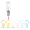 SPARES2GO Cooker Hood Light Bulb Long SES E14 40W for Logik Vent Extractor