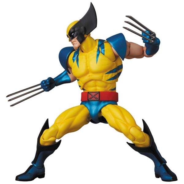 MAFEX No.096 Wolverine Comic Version Painted Action Figure, Total Height Approx. 5.7 inches (145 mm)