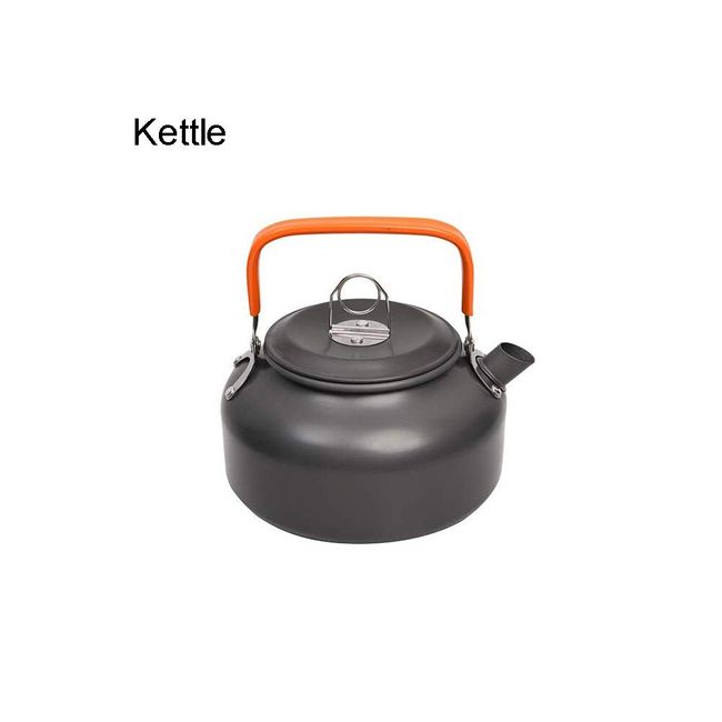 Camping Boil Water Kettle Aluminum Alloy Water Kettle Picnic Tableware  (0.8L)