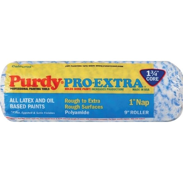 NEW LOT OF (2) PURDY 140665095 PRO-EXTRA  1 3/4" X 9" PAINT ROLLER NAP COVERS