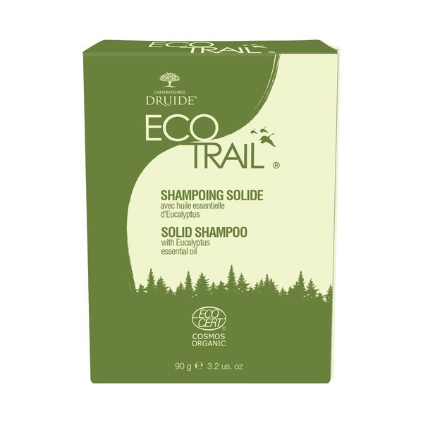 Laboratoires Druide Solid Shampoo Bar – Natural, Organic Shampoo & Conditioner [90 g / 3.2 oz]