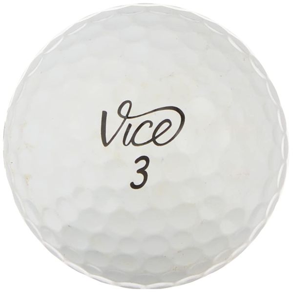 Vice Golf Ball Mix - 100 Near Mint Quality Used Golf Balls (AAA Pro Pro Soft Tour Drive GolfBalls), White (100PK-Vice-3)