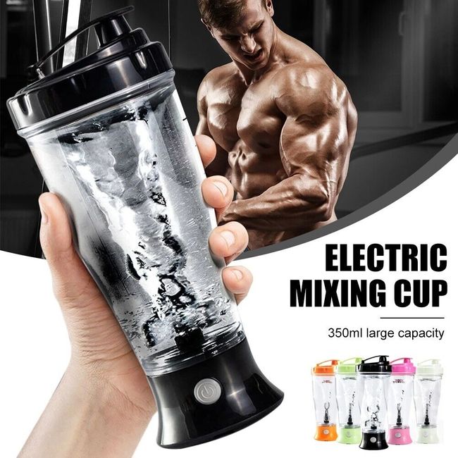 350ml Black Electric Protein Mixer