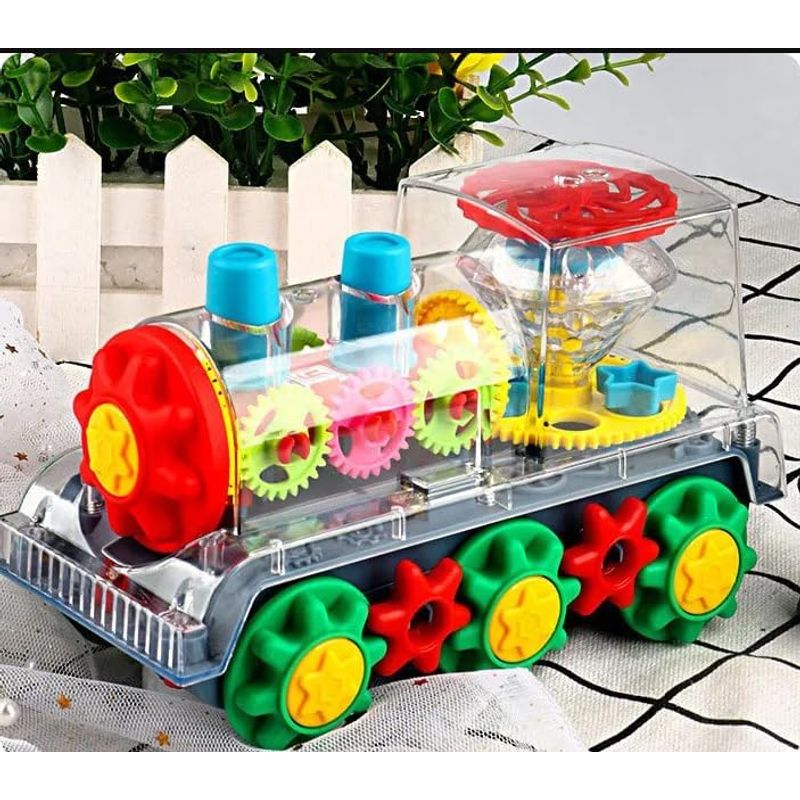 PEBBLE HUG Gear LED Flash Active Train, Transparent appearance, Best ...