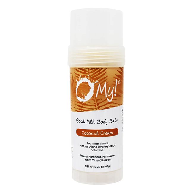 O My! Goat Milk Body Balm | Excellent for all Skin Types | Free of Parabens & More | Handcrafted in USA