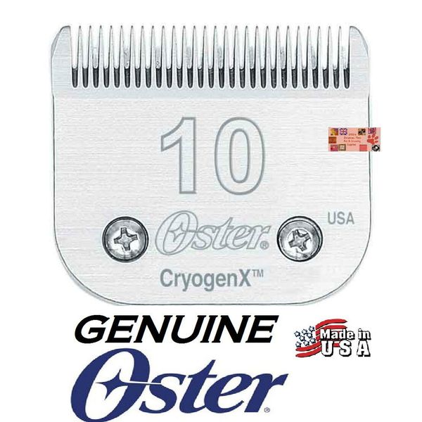 GENUINE Oster A5 CryogenX 10 1/16-1.8mm BLADE*Fit Many Andis,Wahl Clipper AG BG