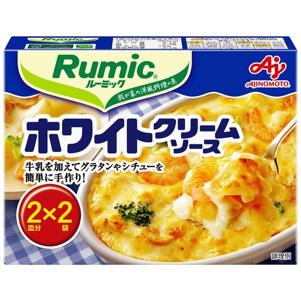 Ajinomoto Rumic White Cream Sauce, 1.7 oz (48 g) x 5 Packs