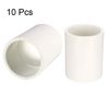 sourcing map 32mm Straight Metric PVC Pipe Fitting Coupling Adapter Connector 10 Pcs
